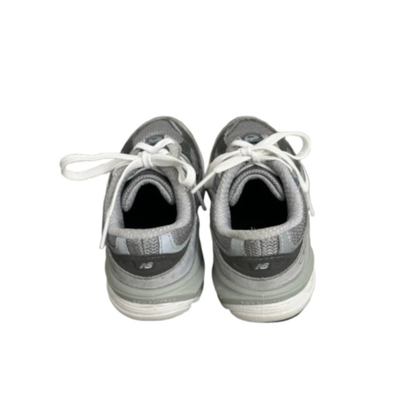 Toddler New Balance 990v6 Grey Sneakers 8 - Picture 6 of 8